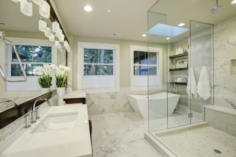 Expansive Master Bathrooms